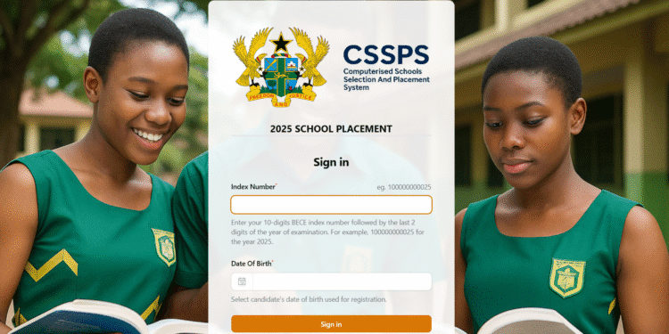 2025 School Placement Homepage