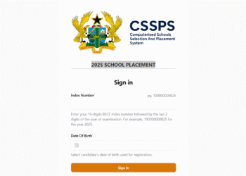 2025 School Placement Website Homepage