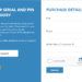 retrieve lost/undelivered PIN & serial number