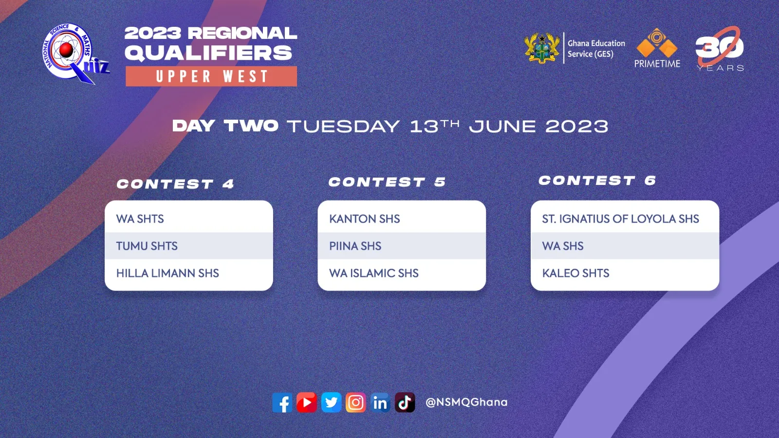2023 Regional Qualifiers Contests -- Upper West
