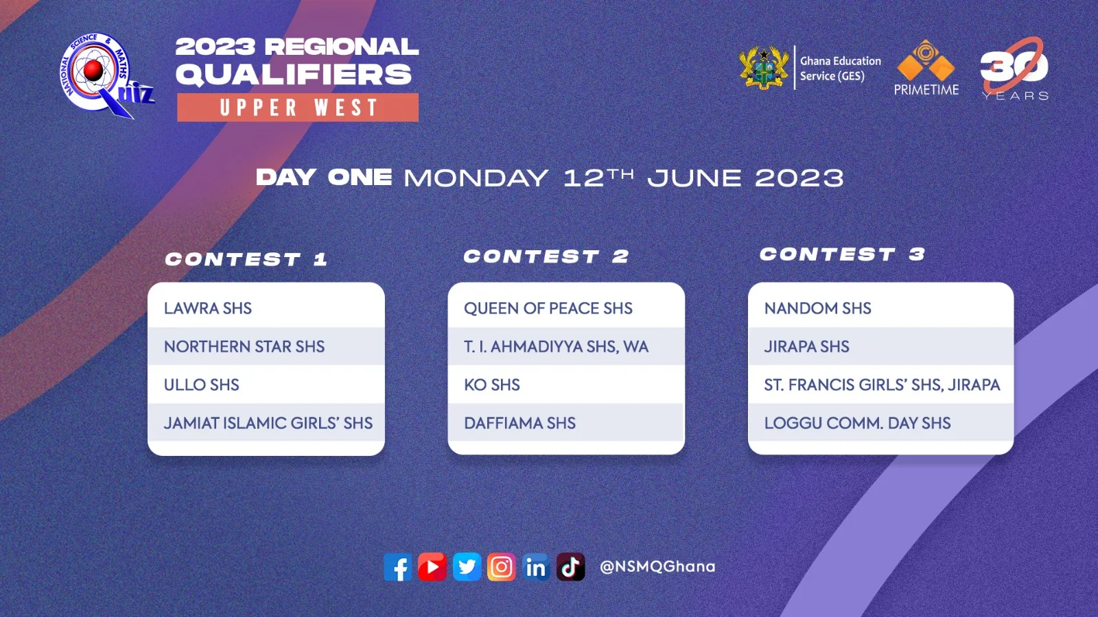 2023 Regional Qualifiers Contests - Upper West