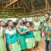 Dr. Yaw Osei Adutwum fun time with students of Assin State College