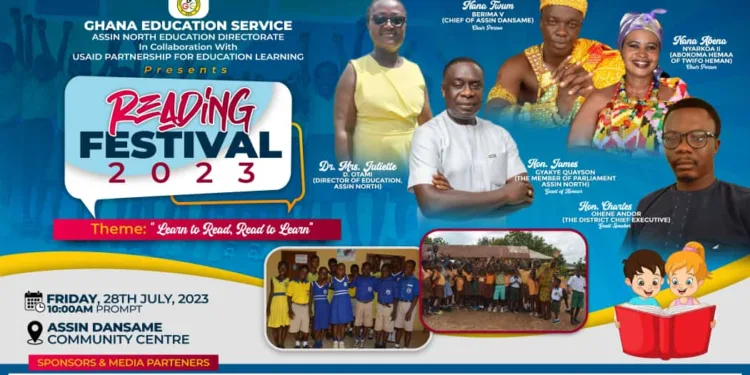 Assin North Education Directorate & USAID launches Reading Festival 2023
