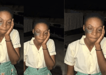 Nkwatia Presby SHS Student