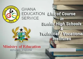 Courses & Programs in SHS in Ghana