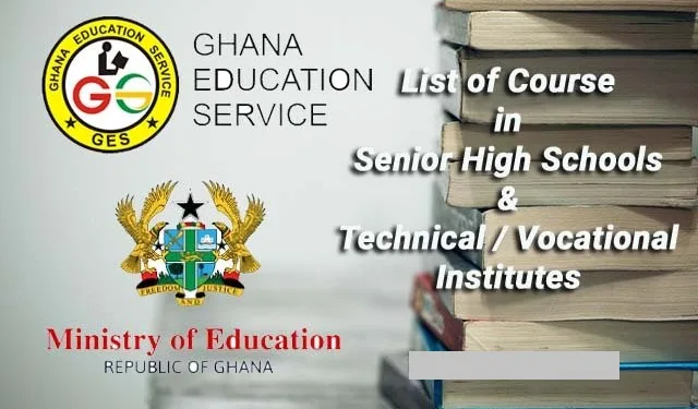Courses & Programs in SHS in Ghana