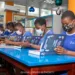 Students at the Library