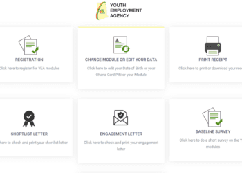 YEA Application Homepage