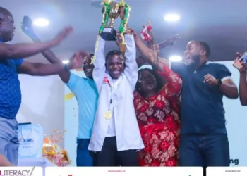 Dzikunu Nelson wins 2023 edition of The Literacy Challenge