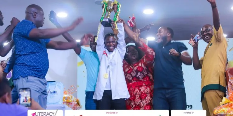 Dzikunu Nelson wins 2023 edition of The Literacy Challenge