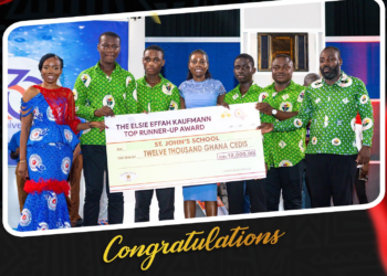 Elsie Effah Kaufmann Top Runner-up Award for NSMQ 2023