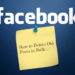 Facebook Post Deletion