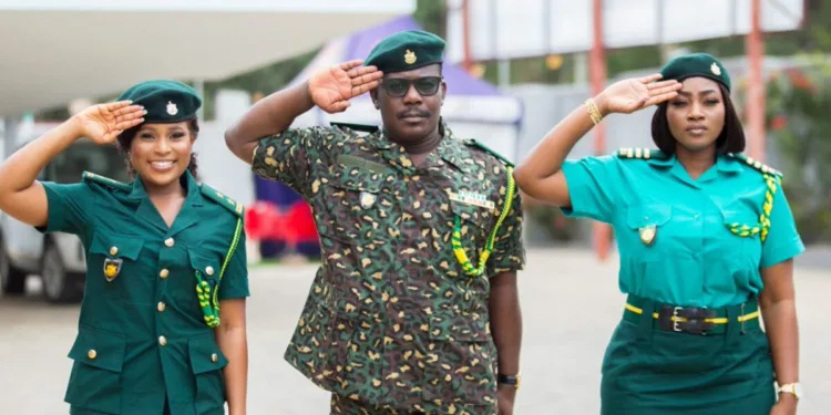 Ghana Immigration Service Officers