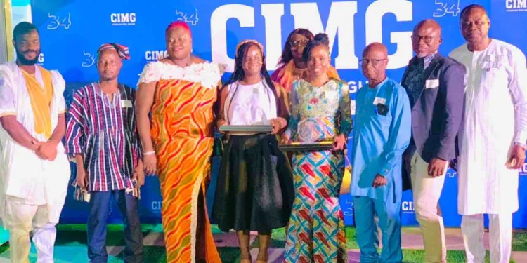 NSMQ Organizers at CIMG Awards