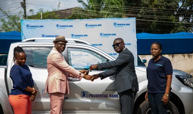 Prudential Bank supports 2023 Ghana Teacher Prize with 4×4 Pickup vehicle