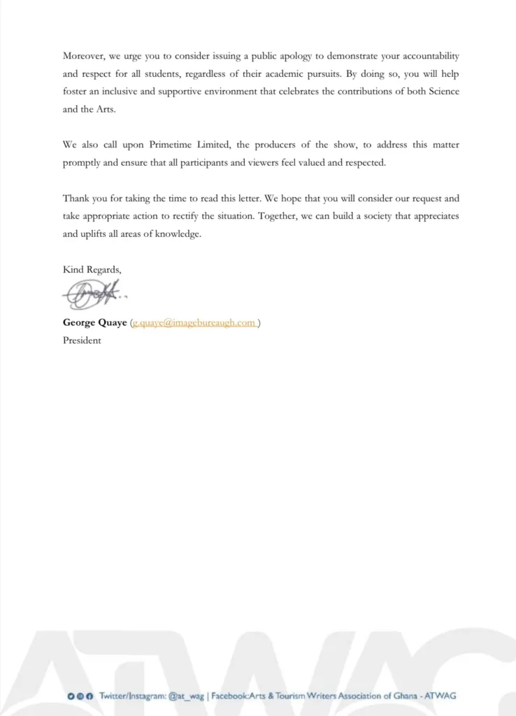 ATWAG Statement - Page 2