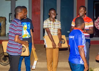 Okudzeto Ablakwa blesses PRESEC NSMQ 2023 contestants with laptop of their preference