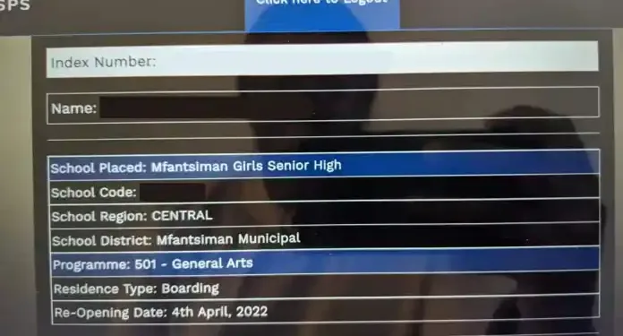 School Placement Results
