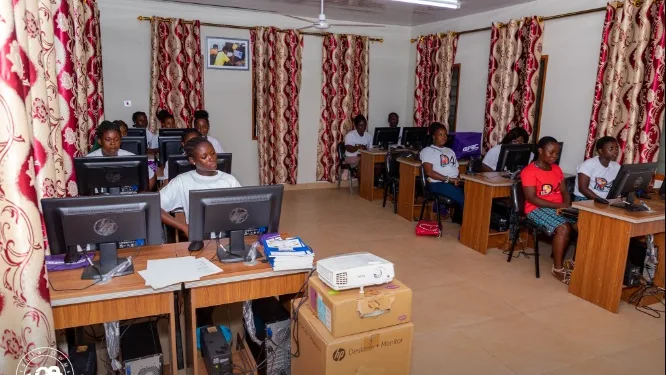 Ursula Owusu commissions 20-seater ICT Laboratory Centres