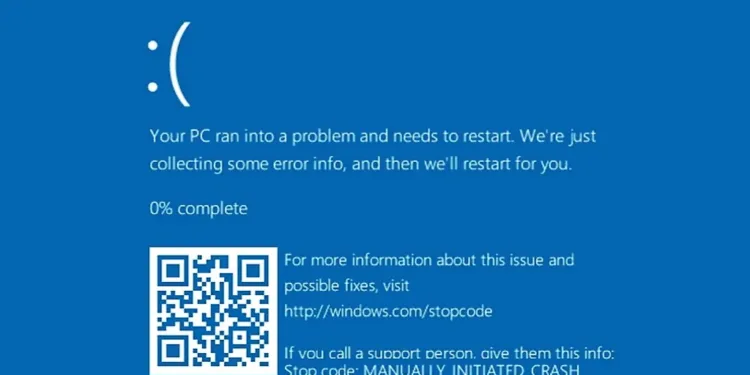 Blue Screen of Death