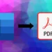 Ms Word document to PDF