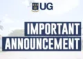 University of Ghana, Legon