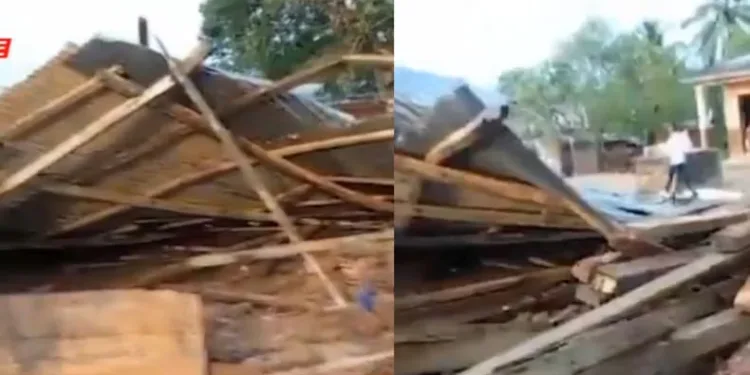 10 injured as school building collapses on teachers and students
