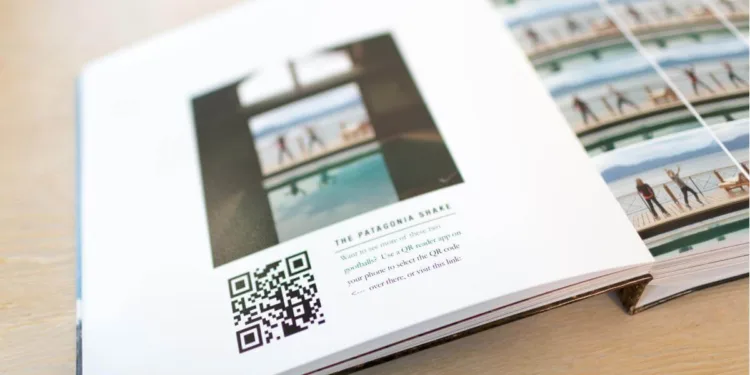 Book with QR Code
