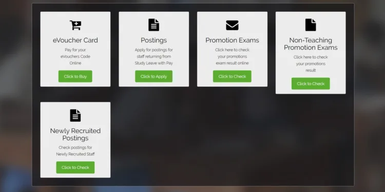 GES Promotions Application Portal 2024