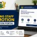 GES Teaching Staff Promotion Application Portal