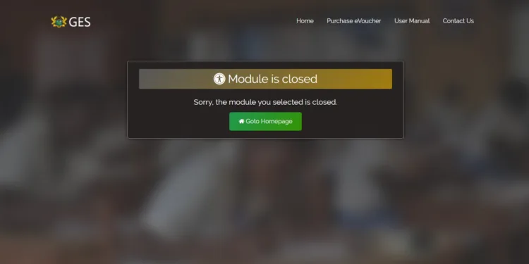 GES closes all application modules on official recruitment portal