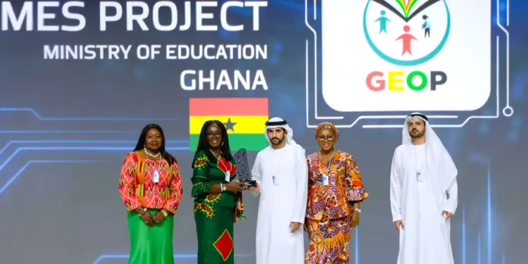 MoE wins Best Education Service Category by UAE Government