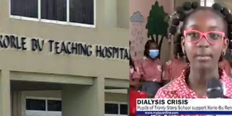 Trinity Stars School pupils donate to support Korle-Bu Renal Unit