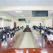 Ejisuman SHS students & teachers at MoE