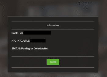GES Recruitment Status