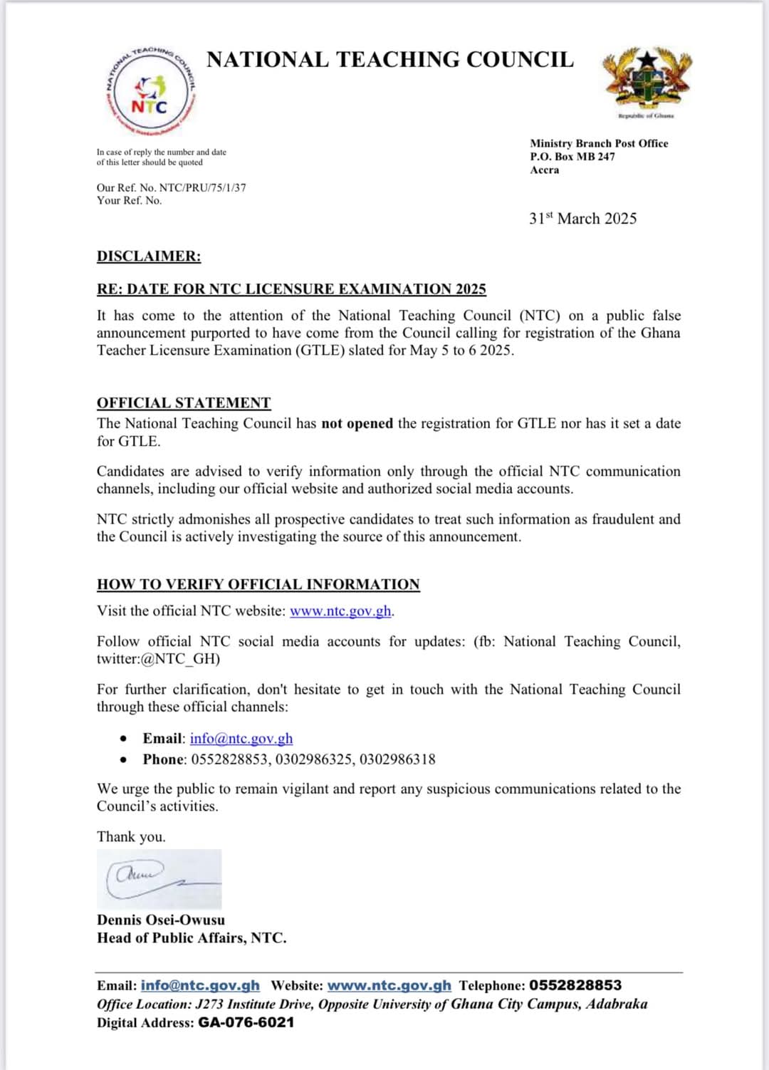 NTC gives update on 2025 licensure exams registration