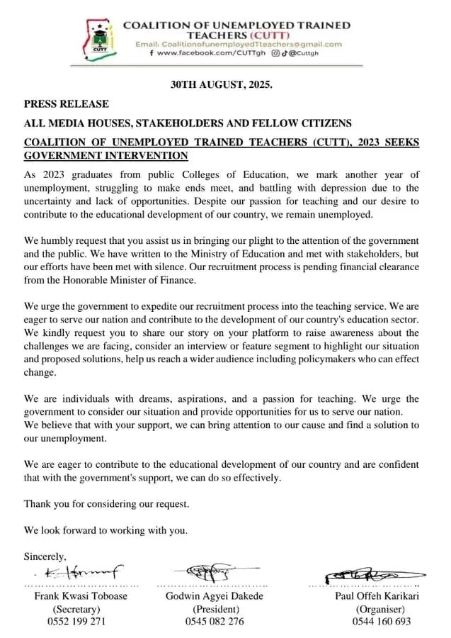 Latest GES Recruitment Update