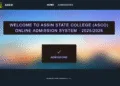 Assin State College Online Admission Registration Portal 2025