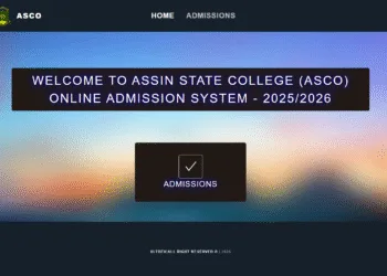 Assin State College Online Admission Registration Portal 2025