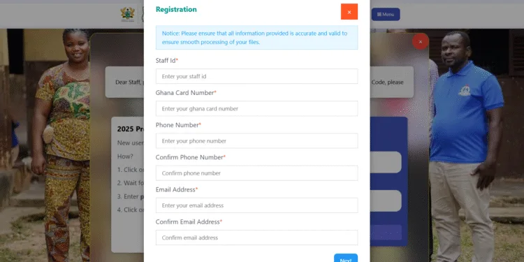 GES Promotion Portal 2025 Registration