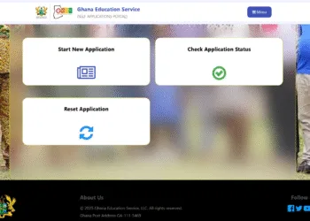 GES Teacher Promotion Portal Reset Button
