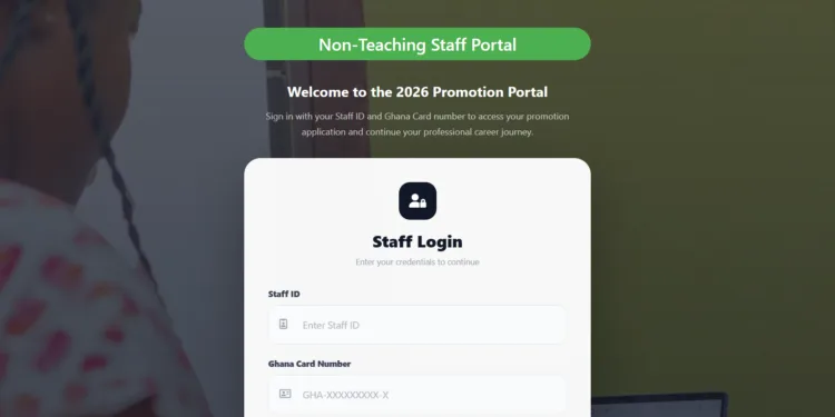 New 2026 GES Promotion Portal Interface