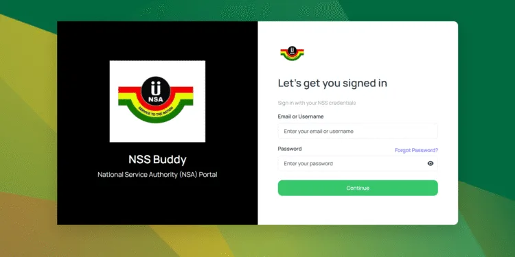 NSS Portal Dashboard