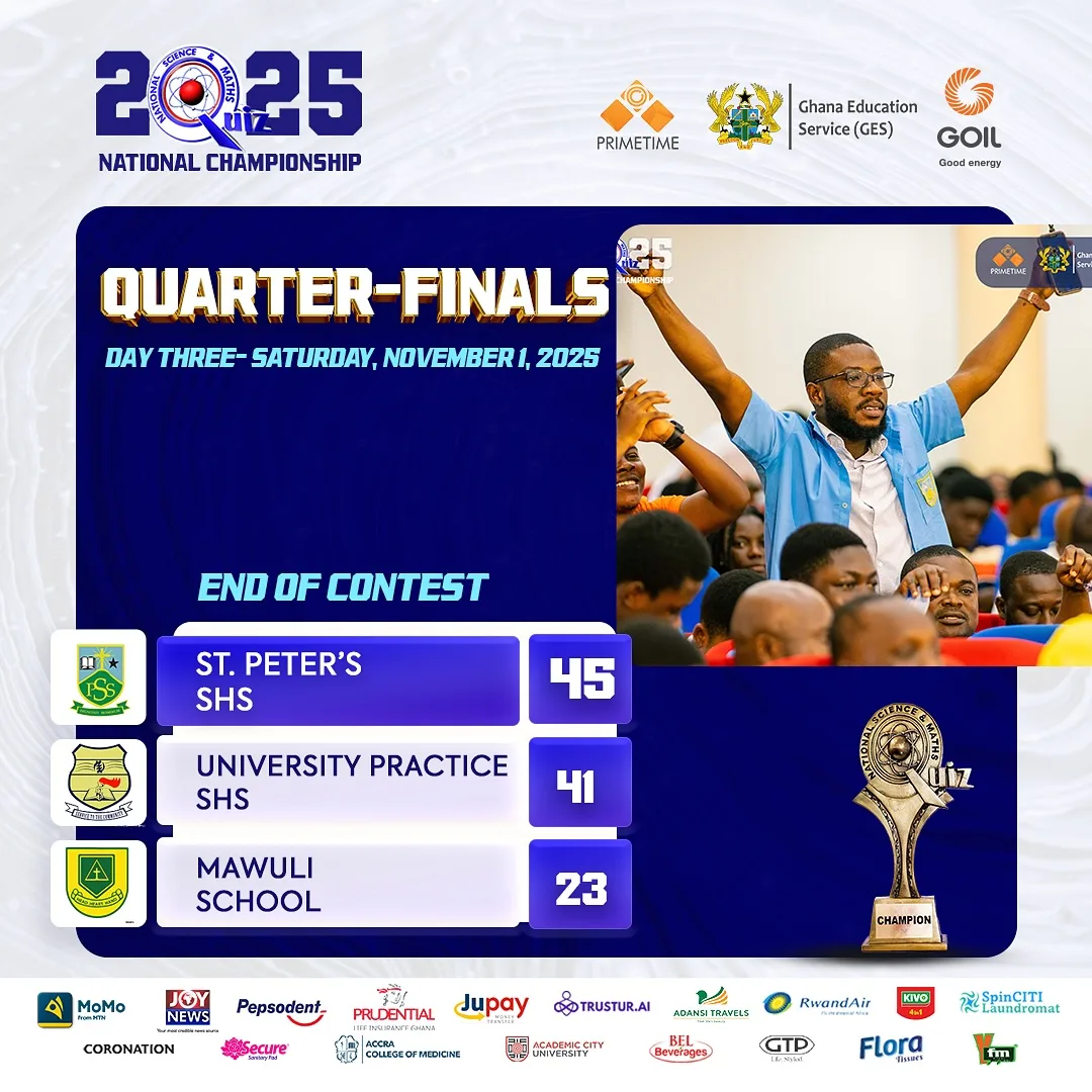 St. Peter’s SHS - NSMQ 2025 Semi Finals