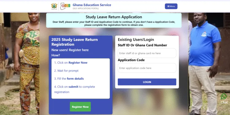 Study Leave Return Application 2025