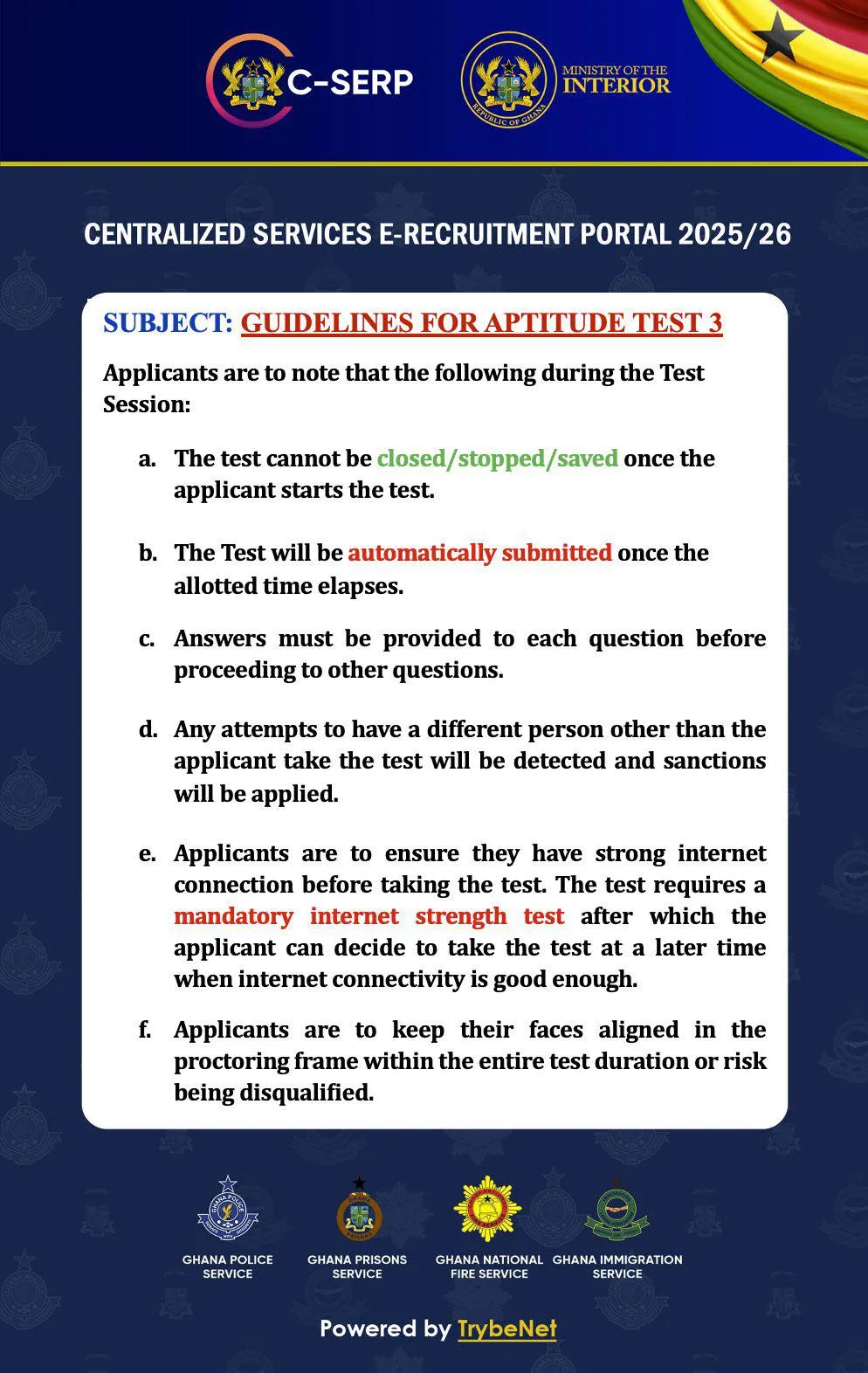 Centralized Services e-Recruitment Aptitude & Trade Tests - Page 4