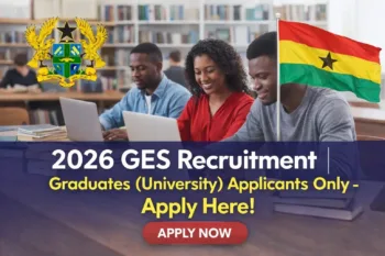 2026 GES Recruitment -- Graduates (University) Applicants Only
