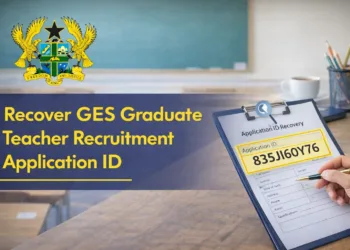 Recover GES Recruitment Application ID