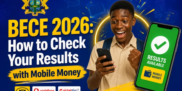 BECE 2026 How to Check Your Results with Mobile Money