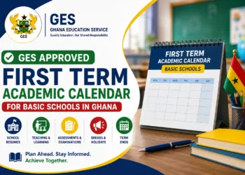GES Approved First Term Academic Calendar For Basic Schools In Ghana